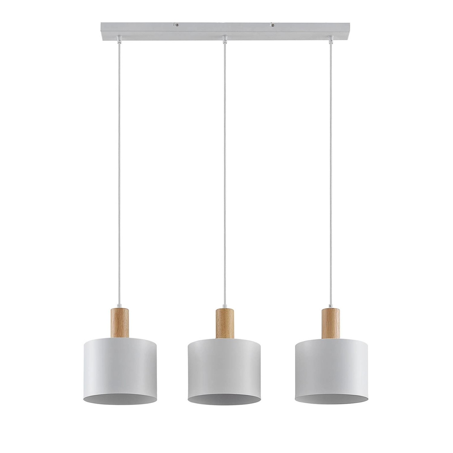 Lindby Pendelleuchte Kadir 9626963 Modern in Weiß aus Metall 3-flammig E27 Wohnzimmerleuchte Lindby Pendelleuchte Kadir 9626963 Modern in Weiß aus Metall 3-flammig E27 Wohnzimmerleuchte von LINDBY