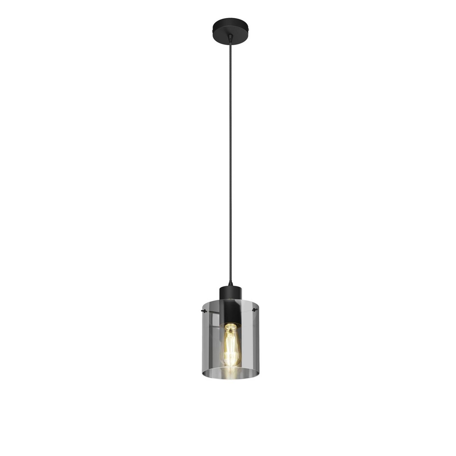 Lindby Pendelleuchte Kourtney 9626203 Modern in Schwarz 1-flammig E27 Wohnzimmerleuchte Lindby Pendelleuchte Kourtney 9626203 Modern in Schwarz 1-flammig E27 Wohnzimmerleuchte von LINDBY