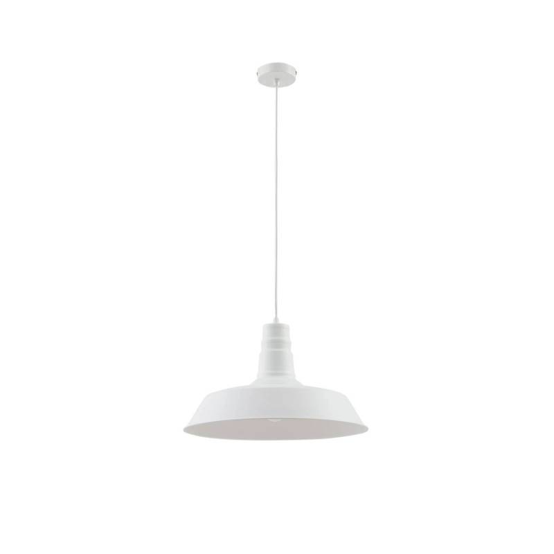 Lindby Pendelleuchte Laylan 10030686 Modern in Weiß aus Metall 1-flammig E27 Wohnzimmerleuchte von LINDBY