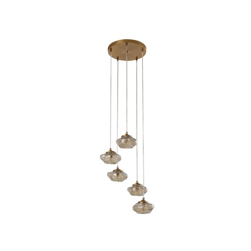 Lindby Pendelleuchte Piatra 10033057 Modern in Creme aus Glas 5-flammig G9 Wohnzimmerleuchte Lindby Pendelleuchte Piatra 10033057 Modern in Creme aus Glas 5-flammig G9 Wohnzimmerleuchte von LINDBY