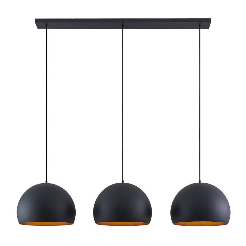 Lindby Pendelleuchte Tarjei 9627349 Modern in Schwarz aus Metall 3-flammig E27 Wohnzimmerleuchte Lindby Pendelleuchte Tarjei 9627349 Modern in Schwarz aus Metall 3-flammig E27 Wohnzimmerleuchte von LINDBY