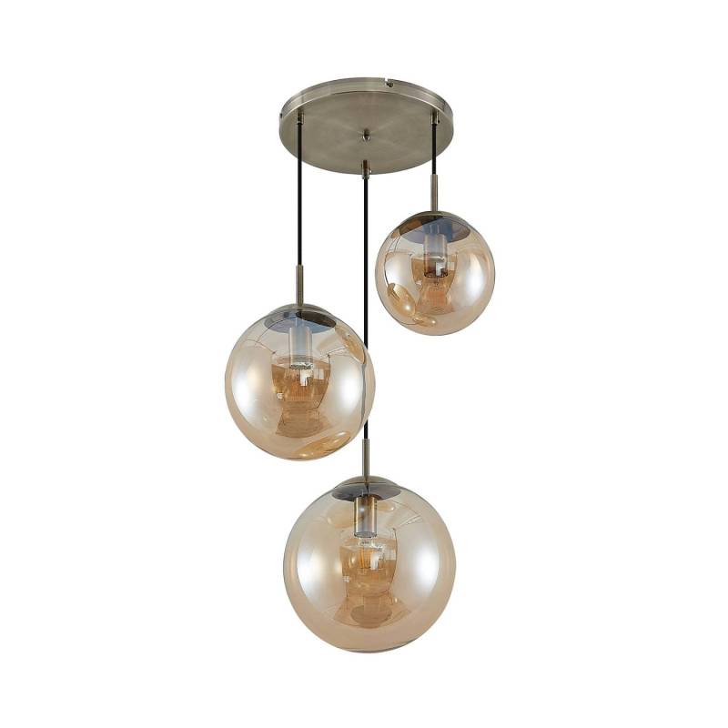 Lindby Pendelleuchte Teeja 9628019 Modern in Creme aus Glas 3-flammig E27 Wohnzimmerleuchte Lindby Pendelleuchte Teeja 9628019 Modern in Creme aus Glas 3-flammig E27 Wohnzimmerleuchte von LINDBY