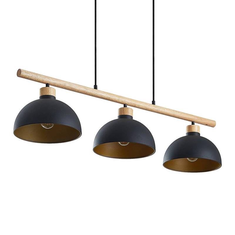 Lindby Pendelleuchte Tirzana 9627418 Retro Vintage Antik in Schwarz aus Metall 3-flammig E27 Wohnzimmerleuchte Lindby Pendelleuchte Tirzana 9627418 Retro Vintage Antik in Schwarz aus Metall 3-flammig E27 Wohnzimmerleuchte von LINDBY