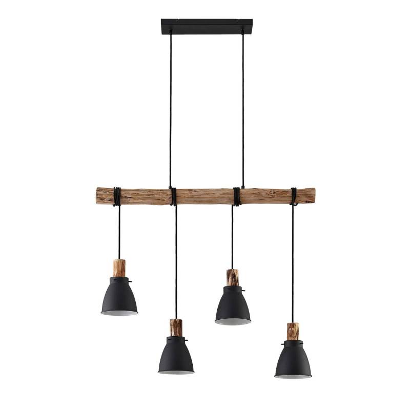 Lindby Pendelleuchte Trebale 9626271 Skandinavisch in Schwarz aus Metall 4-flammig E14 Wohnzimmerleuchte Lindby Pendelleuchte Trebale 9626271 Skandinavisch in Schwarz aus Metall 4-flammig E14 Wohnzimmerleuchte von LINDBY