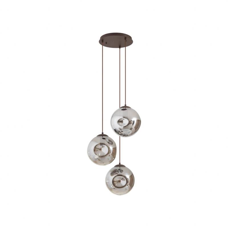 Lindby Pendelleuchte Valentina 10019836 Design Modern in Alu aus Glas 3-flammig E27 Wohnzimmerleuchte Lindby Pendelleuchte Valentina 10019836 Design Modern in Alu aus Glas 3-flammig E27 Wohnzimmerleuchte von LINDBY