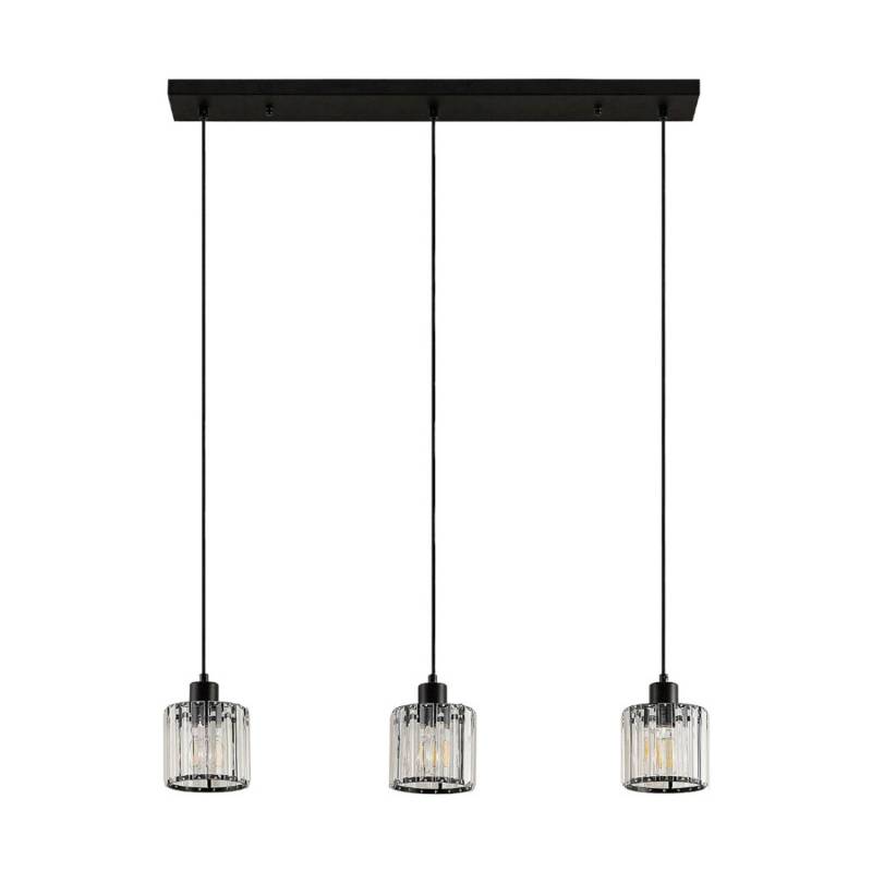 Lindby Pendelleuchte Vella 9626192 Modern in Schwarz aus Metall 3-flammig E27 Wohnzimmerleuchte Lindby Pendelleuchte Vella 9626192 Modern in Schwarz aus Metall 3-flammig E27 Wohnzimmerleuchte von LINDBY