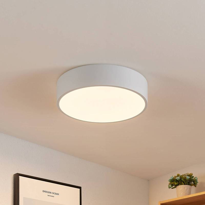 Lindby LED-Deckenleuchte Simera, Ø 30cm, weiß, dimmbar von LINDBY