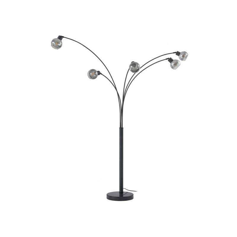 Lindby Stehlampe Bogenleuchte Braccio 10030734 Modern in Schwarz aus Metall 5-flammig E27 Wohnzimmerleuchte Lindby Stehlampe Bogenleuchte Braccio 10030734 Modern in Schwarz aus Metall 5-flammig E27 Wohnzimmerleuchte von LINDBY