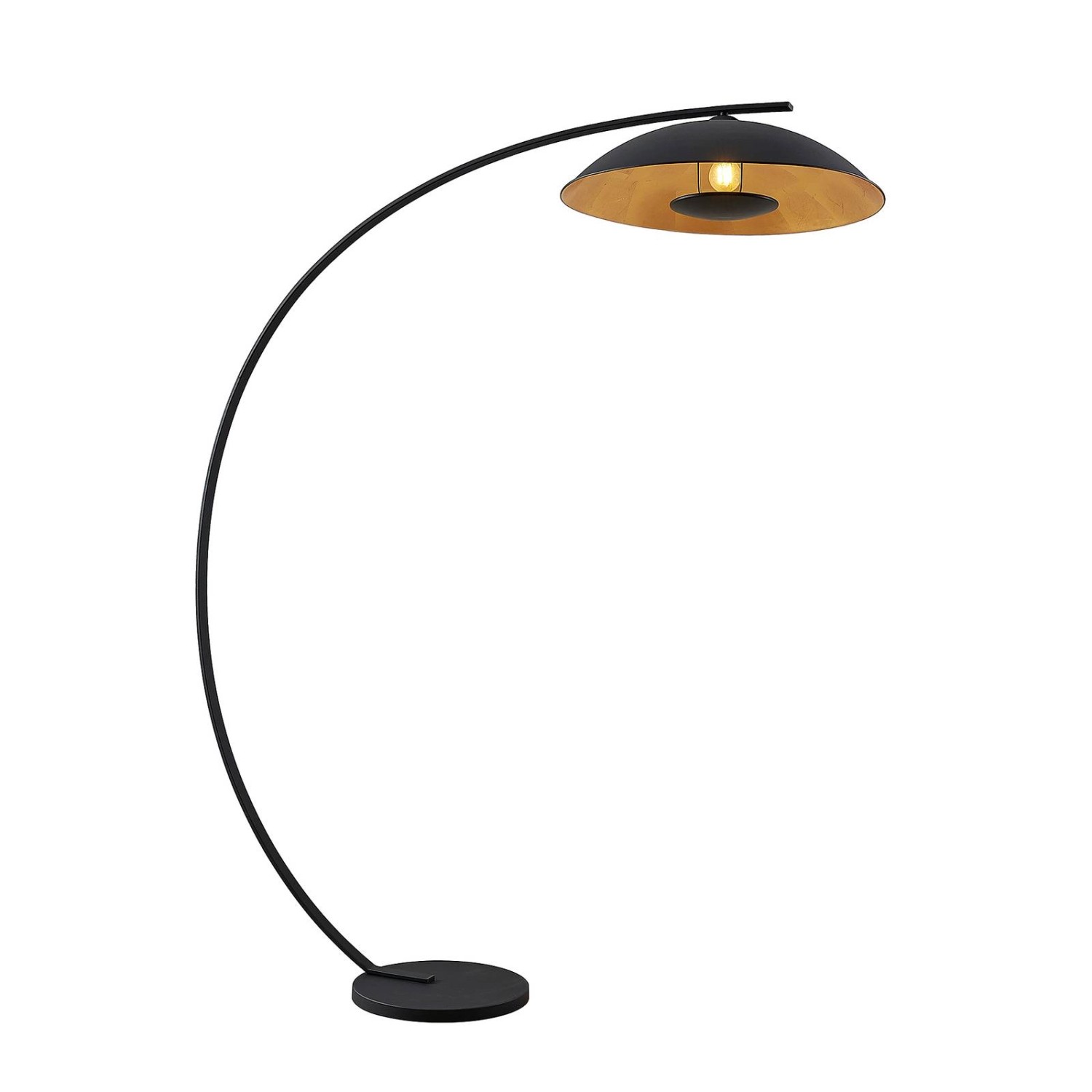Lindby Stehlampe Bogenleuchte Emilienne 9626571 Modern in Schwarz aus Metall 1-flammig E27 Wohnzimmerleuchte Lindby Stehlampe Bogenleuchte Emilienne 9626571 Modern in Schwarz aus Metall 1-flammig E27 Wohnzimmerleuchte von LINDBY