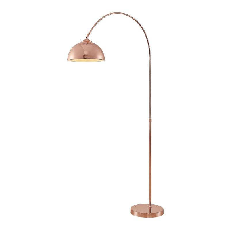 Lindby Stehlampe Bogenleuchte Lennart Modern in Kupfer aus Metall 1-flammig E27 Wohnzimmerleuchte Lindby Stehlampe Bogenleuchte Lennart Modern in Kupfer aus Metall 1-flammig E27 Wohnzimmerleuchte von LINDBY