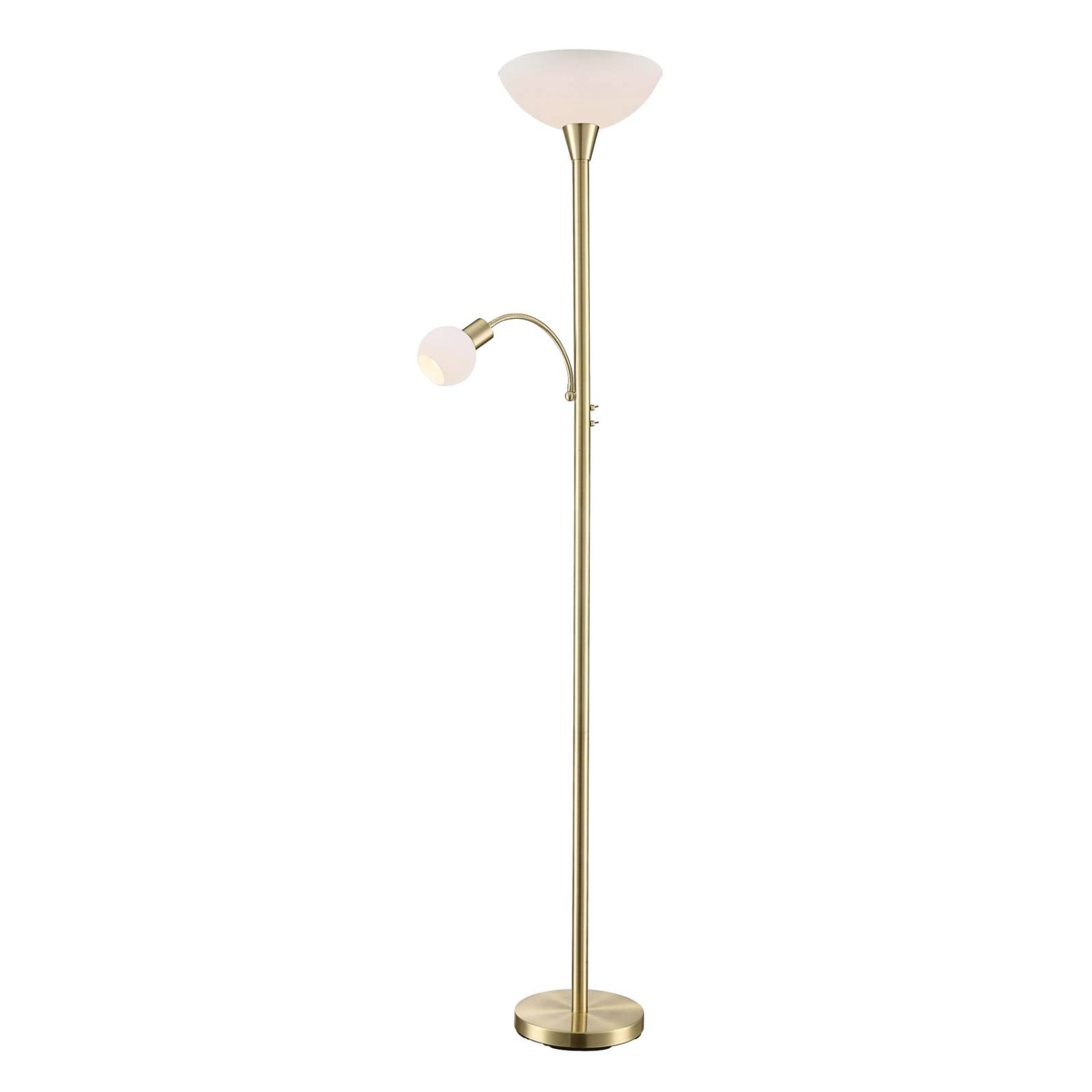Lindby Stehlampe Elaina 9620009 Modern in Gold Messing aus Metall 2-flammig E27 Wohnzimmerleuchte Lindby Stehlampe Elaina 9620009 Modern in Gold Messing aus Metall 2-flammig E27 Wohnzimmerleuchte von LINDBY
