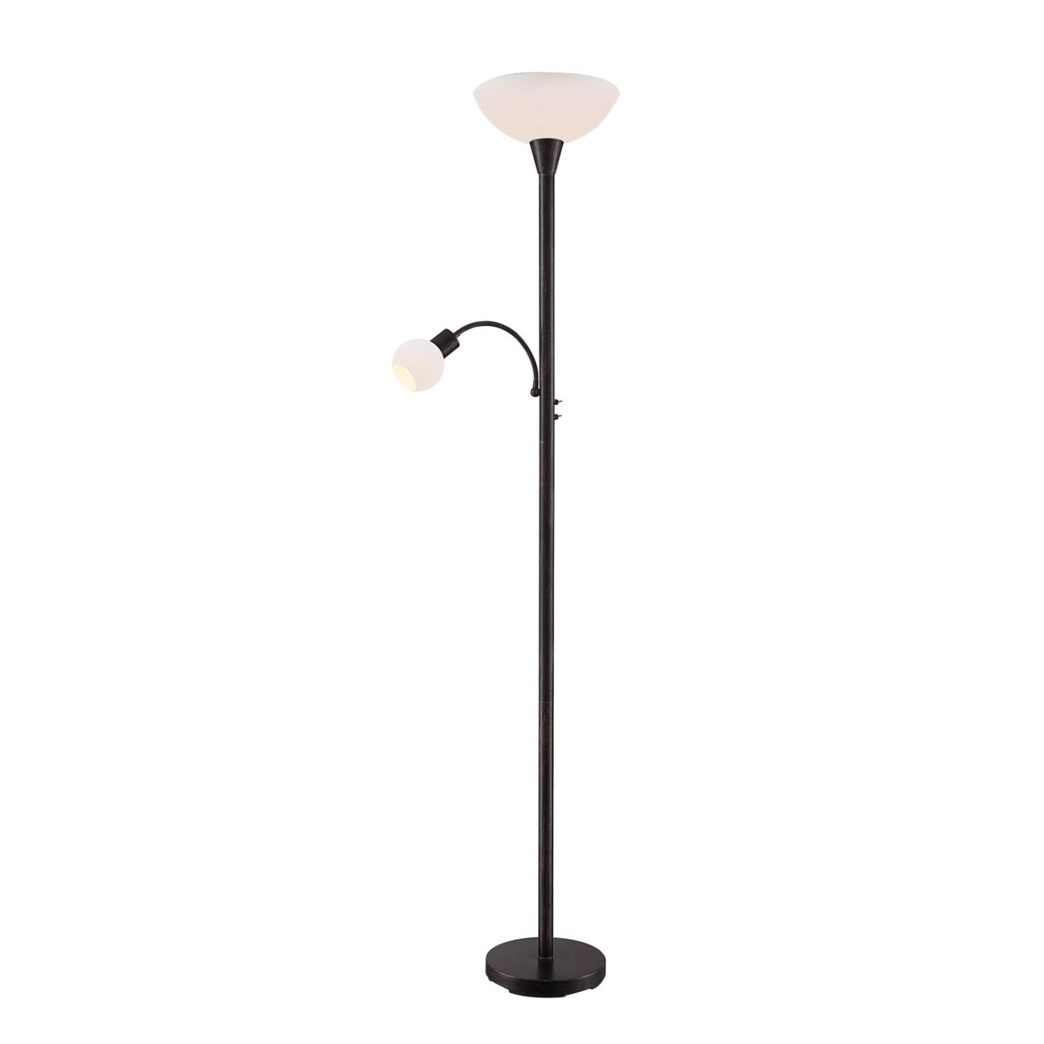 Lindby Stehlampe Elaina 9620010 Modern in Braun aus Metall 2-flammig E27 Wohnzimmerleuchte Lindby Stehlampe Elaina 9620010 Modern in Braun aus Metall 2-flammig E27 Wohnzimmerleuchte von LINDBY