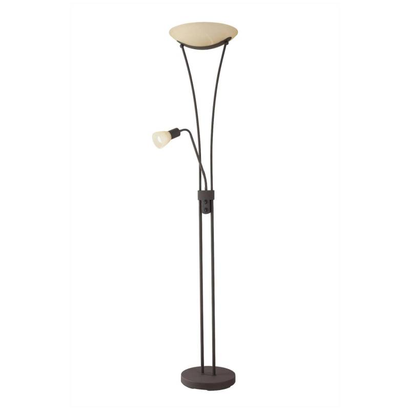 Lindby Stehlampe Felicia 9621271 Landhaus Vintage Rustikal in Braun aus Metall 3-flammig E27 Wohnzimmerleuchte Lindby Stehlampe Felicia 9621271 Landhaus Vintage Rustikal in Braun aus Metall 3-flammig E27 Wohnzimmerleuchte von LINDBY