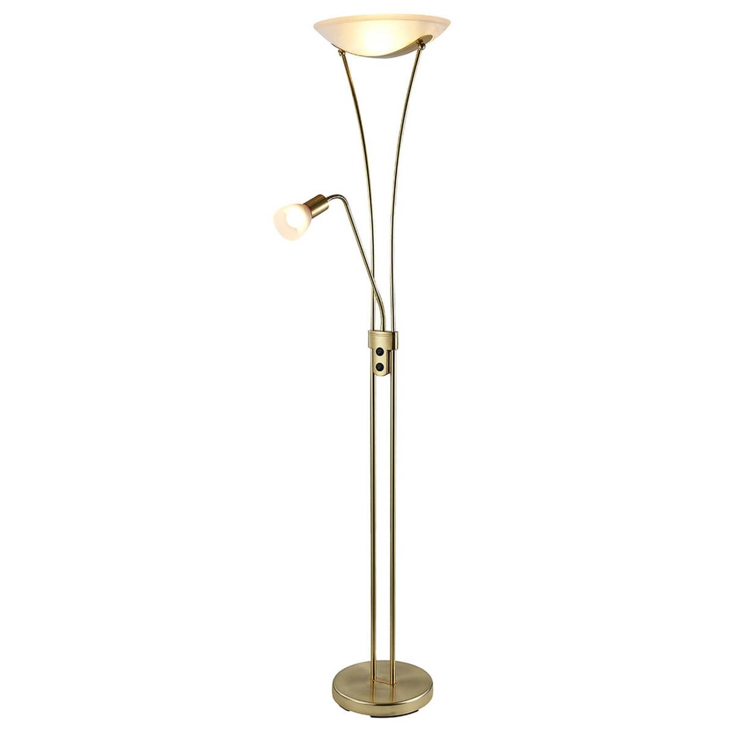 Lindby Stehlampe Felicia 9621272 Modern in Gold Messing aus Metall 3-flammig E27 Wohnzimmerleuchte Lindby Stehlampe Felicia 9621272 Modern in Gold Messing aus Metall 3-flammig E27 Wohnzimmerleuchte von LINDBY