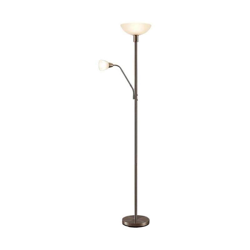 Lindby Stehlampe Jost 9621314 Modern in Alu aus Metall 2-flammig E27 Wohnzimmerleuchte Lindby Stehlampe Jost 9621314 Modern in Alu aus Metall 2-flammig E27 Wohnzimmerleuchte von LINDBY