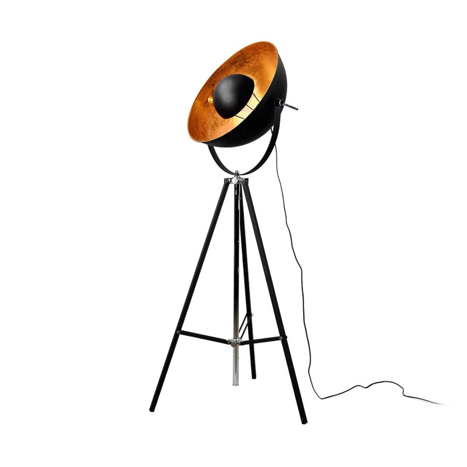 Lindby Stehlampe Mineva Modern in Schwarz aus Metall 1-flammig E27 Tripod Wohnzimmerleuchte Lindby Stehlampe Mineva Modern in Schwarz aus Metall 1-flammig E27 Tripod Wohnzimmerleuchte von LINDBY