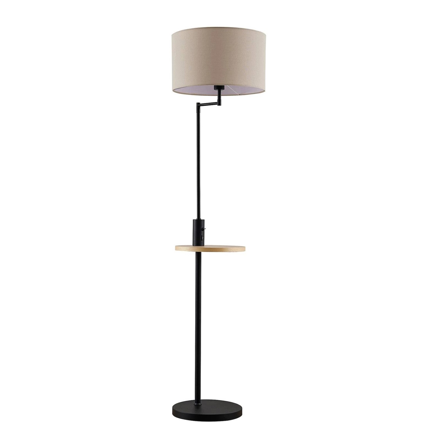 Lindby Stehlampe Zinia 8032316mit USB Anschluss Modern in Schwarz aus Metall 1-flammig E27 Wohnzimmerleuchte Lindby Stehlampe Zinia 8032316mit USB Anschluss Modern in Schwarz aus Metall 1-flammig E27 Wohnzimmerleuchte von LINDBY