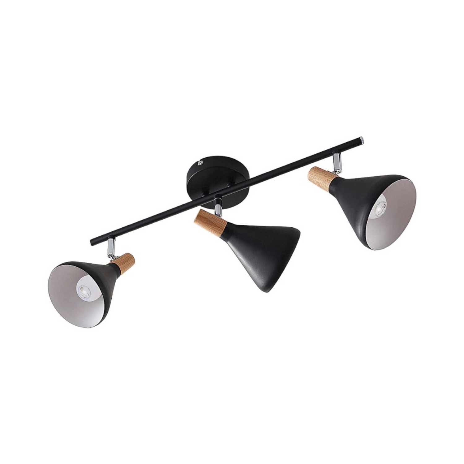 Lindby Strahler Arina 9621812 Modern in Schwarz aus Metall 3-flammig E14 Schlafzimmerleuchte Lindby Strahler Arina 9621812 Modern in Schwarz aus Metall 3-flammig E14 Schlafzimmerleuchte von LINDBY