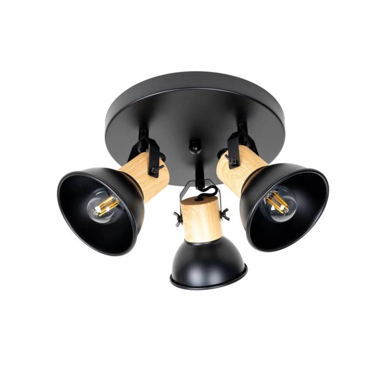 Lindby Strahler Bosko 10001023 Modern in Schwarz aus Metall 3-flammig E14 Wohnzimmerleuchte Lindby Strahler Bosko 10001023 Modern in Schwarz aus Metall 3-flammig E14 Wohnzimmerleuchte von LINDBY