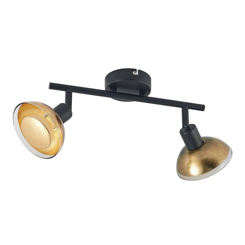 Lindby Strahler Erin 9950992 in Schwarz aus Metall 2-flammig GU10 Wohnzimmerleuchte Lindby Strahler Erin 9950992 in Schwarz aus Metall 2-flammig GU10 Wohnzimmerleuchte von LINDBY
