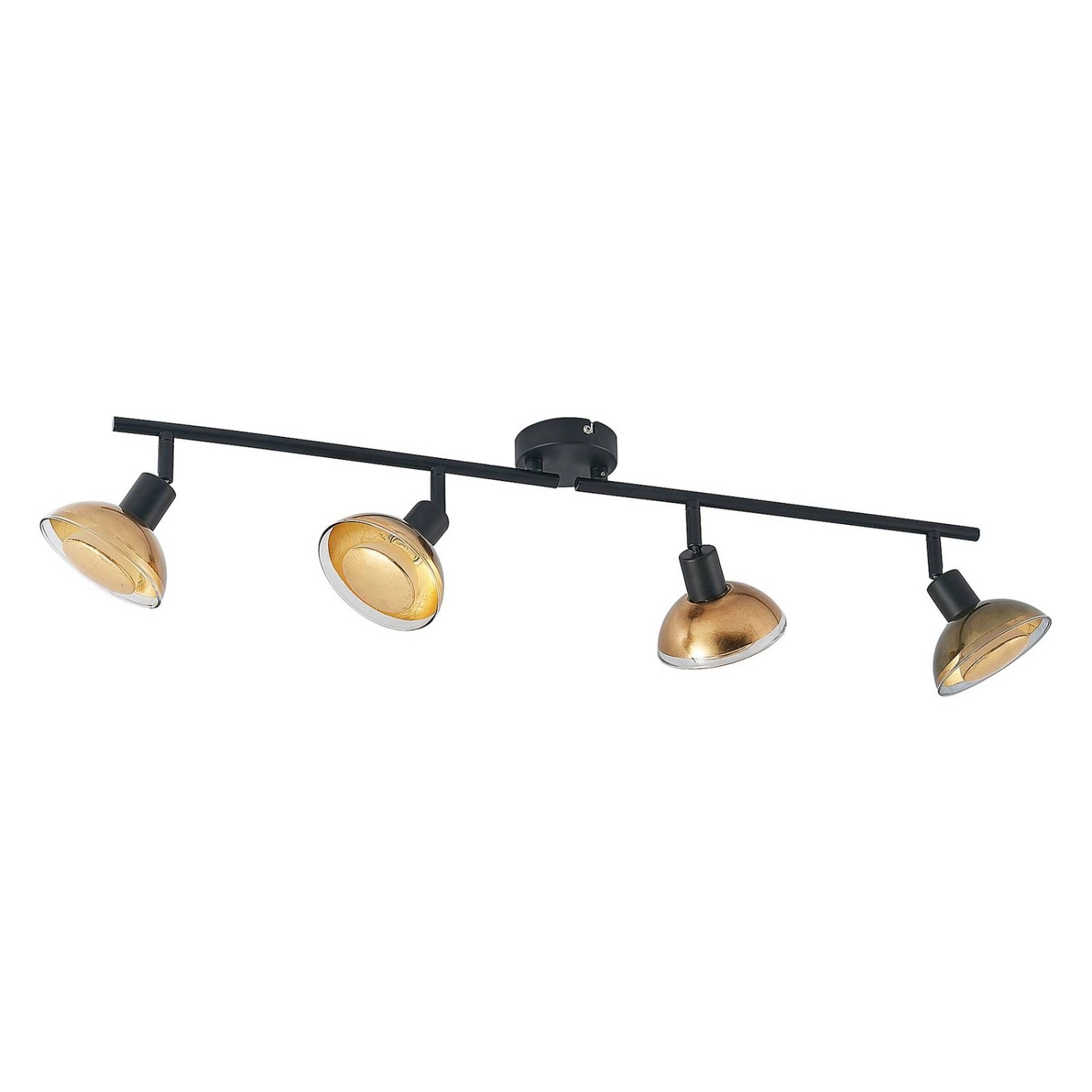 Lindby Strahler Erin 9950994 in Schwarz aus Metall 4-flammig GU10 Wohnzimmerleuchte Lindby Strahler Erin 9950994 in Schwarz aus Metall 4-flammig GU10 Wohnzimmerleuchte von LINDBY