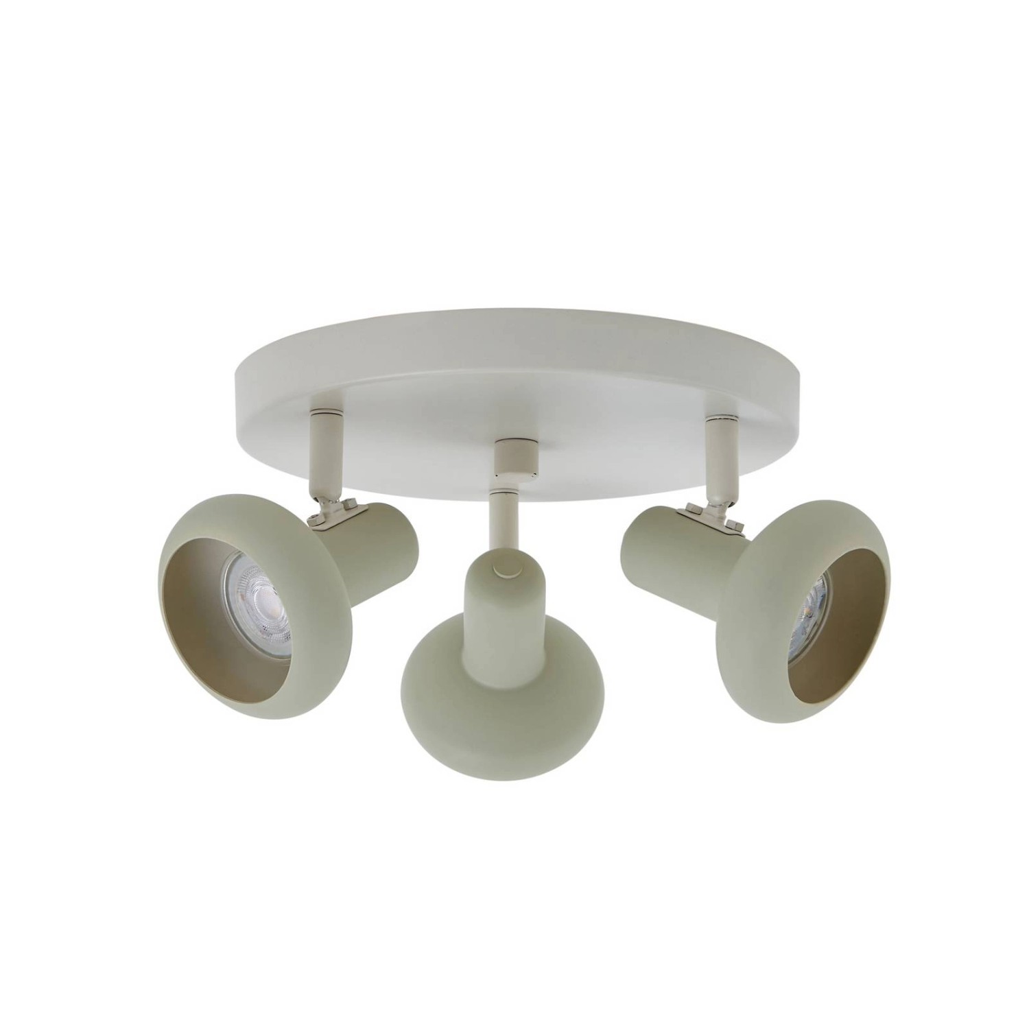 Lindby Strahler Huby 10030145 in Creme aus Metall 3-flammig GU10 Wohnzimmerleuchte Lindby Strahler Huby 10030145 in Creme aus Metall 3-flammig GU10 Wohnzimmerleuchte von LINDBY