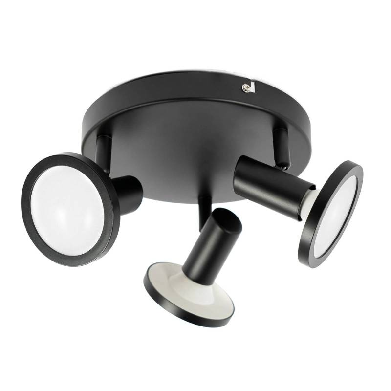 Lindby Strahler Ilda 9951126 Modern in Schwarz aus Metall 3-flammig GU10 Wohnzimmerleuchte Lindby Strahler Ilda 9951126 Modern in Schwarz aus Metall 3-flammig GU10 Wohnzimmerleuchte von LINDBY