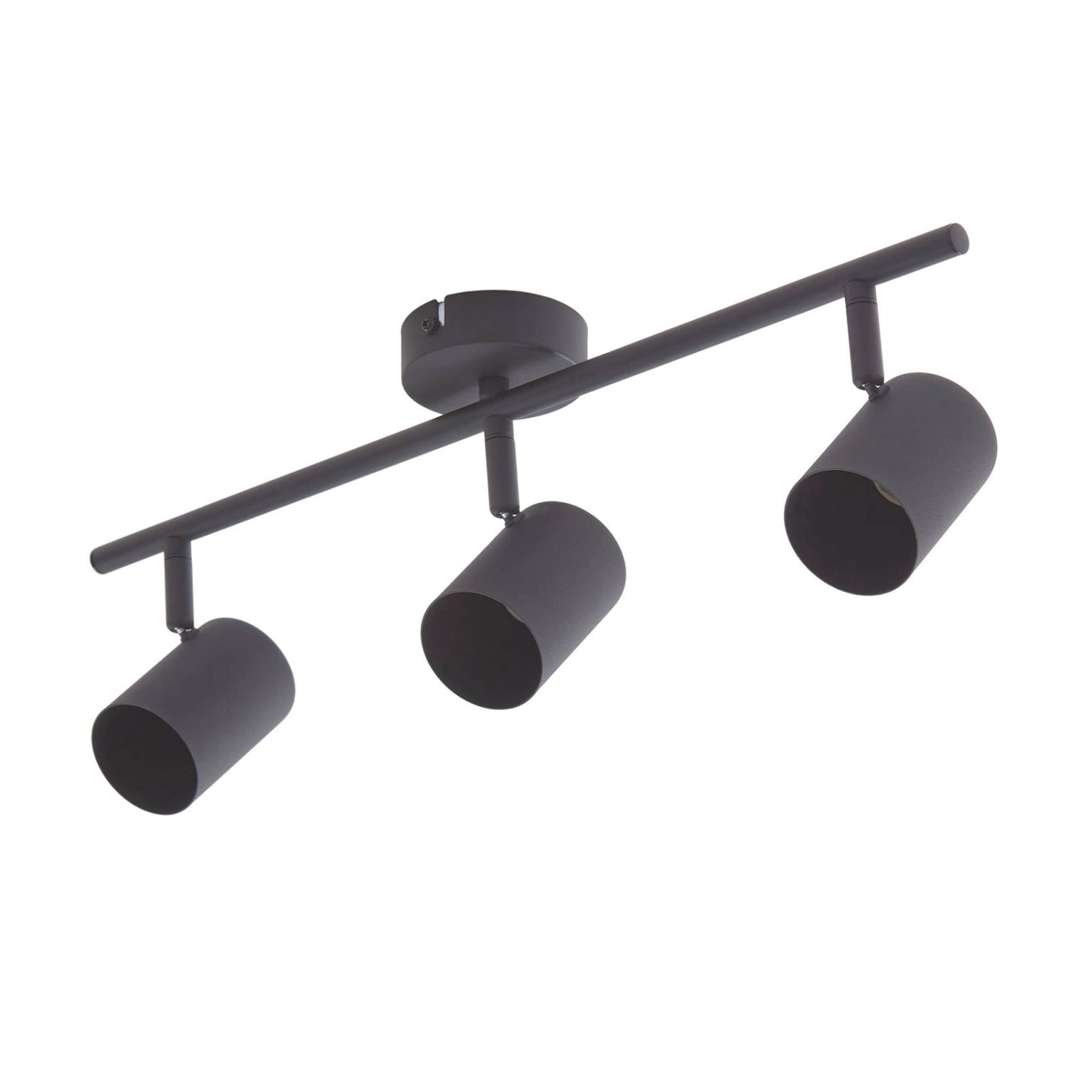 Lindby Strahler Jorell 10017908 Modern in Schwarz aus Metall 3-flammig GU10 Arbeitszimmerleuchte von LINDBY