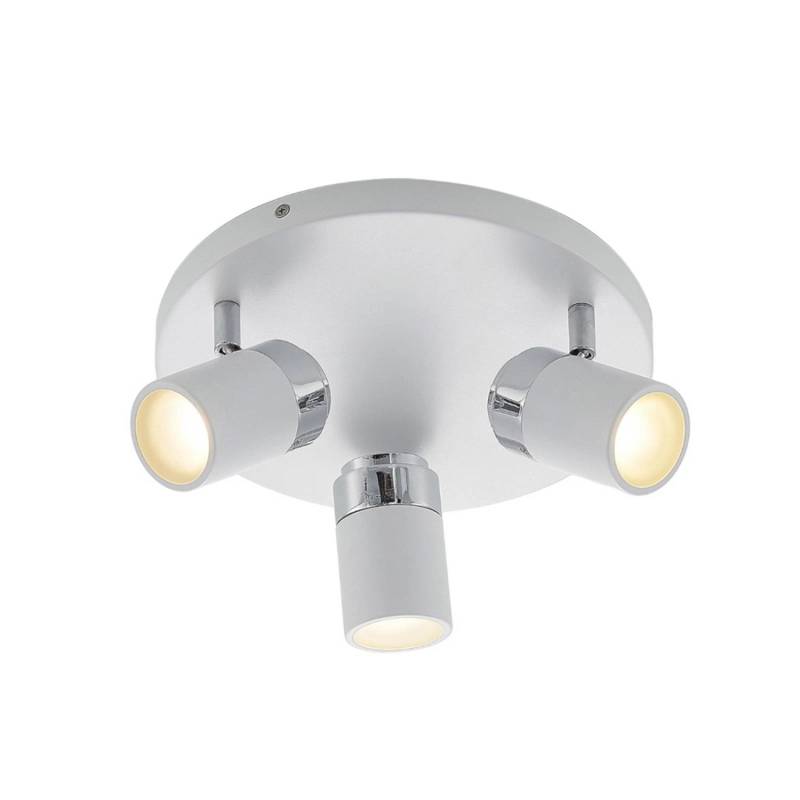 Lindby Strahler Kardo 9641086 Modern in Weiß aus Metall 3-flammig GU10 Badezimmerleuchte Lindby Strahler Kardo 9641086 Modern in Weiß aus Metall 3-flammig GU10 Badezimmerleuchte von LINDBY
