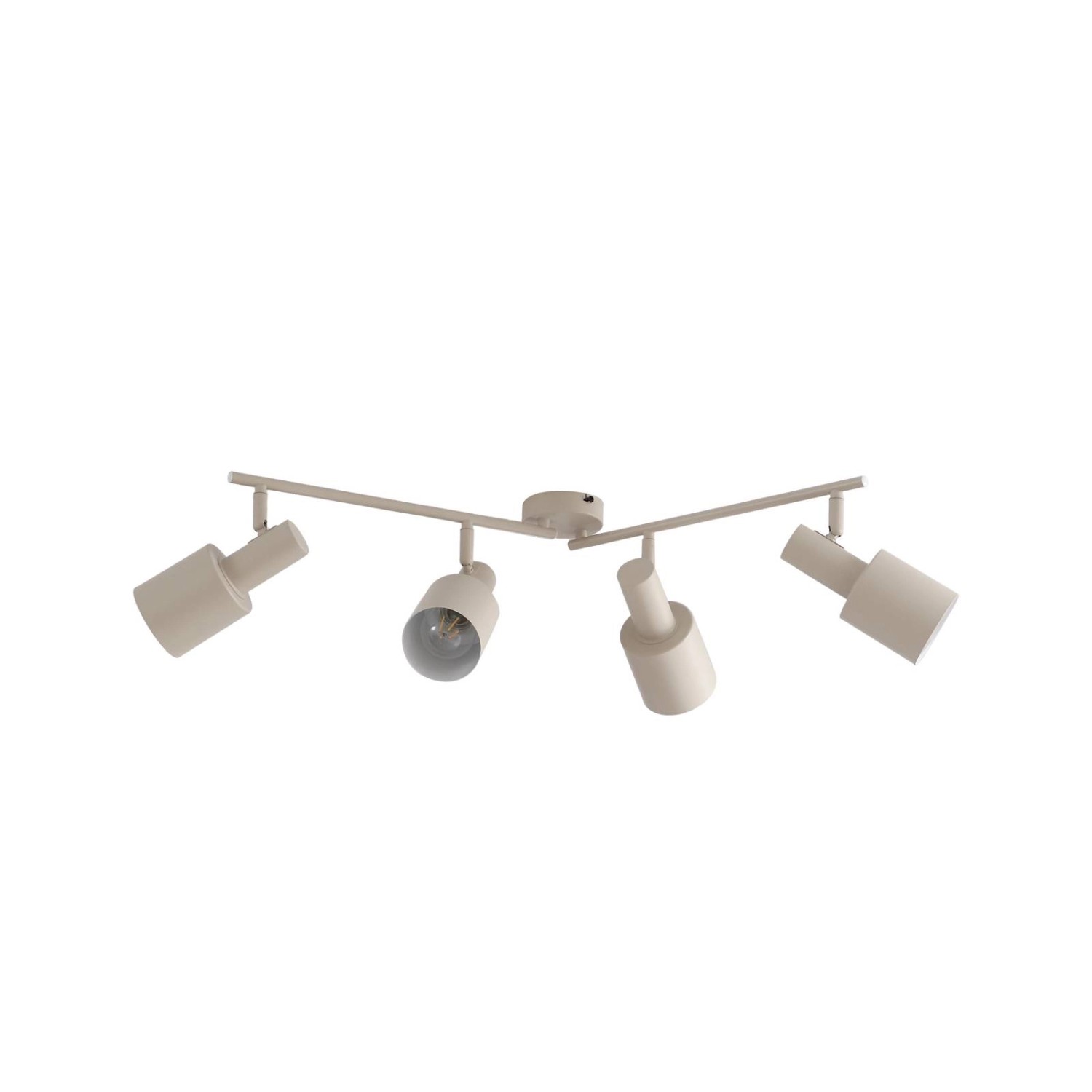 Lindby Strahler Ovelia 10019893 Modern in Creme aus Metall 4-flammig E27 Flurleuchte Lindby Strahler Ovelia 10019893 Modern in Creme aus Metall 4-flammig E27 Flurleuchte von LINDBY