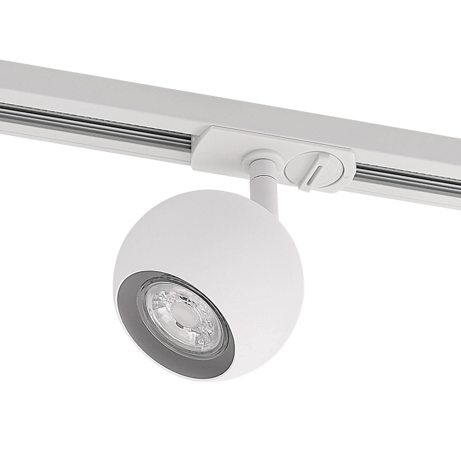 Lindby Stromschienenleuchte Linaro 9627141 Modern in Weiß aus Metall 1-flammig GU10 Flurleuchte Lindby Stromschienenleuchte Linaro 9627141 Modern in Weiß aus Metall 1-flammig GU10 Flurleuchte von LINDBY