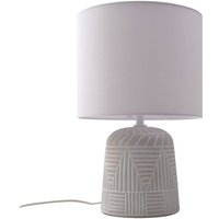 Tischlampe 'Thalassia' aus Keramik für Wohnzimmer & Esszimmer von Lindby von LINDBY