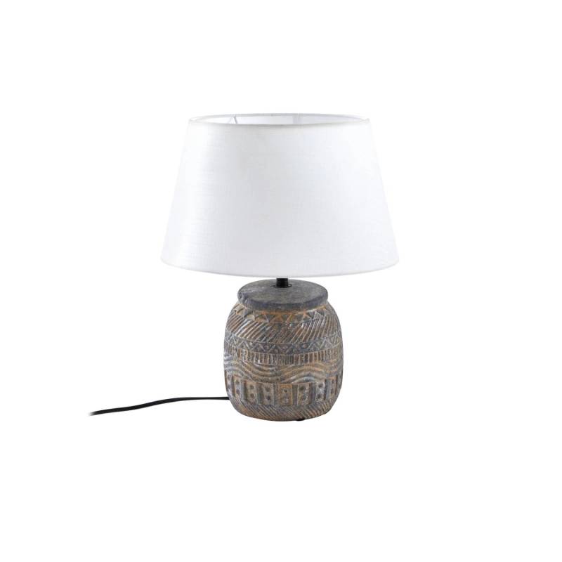 Lindby Tischlampe Aelith 10020392 Landhaus Vintage Rustikal in Alu aus Textil 1-flammig E27 Wohnzimmerleuchte Lindby Tischlampe Aelith 10020392 Landhaus Vintage Rustikal in Alu aus Textil 1-flammig E27 Wohnzimmerleuchte von LINDBY