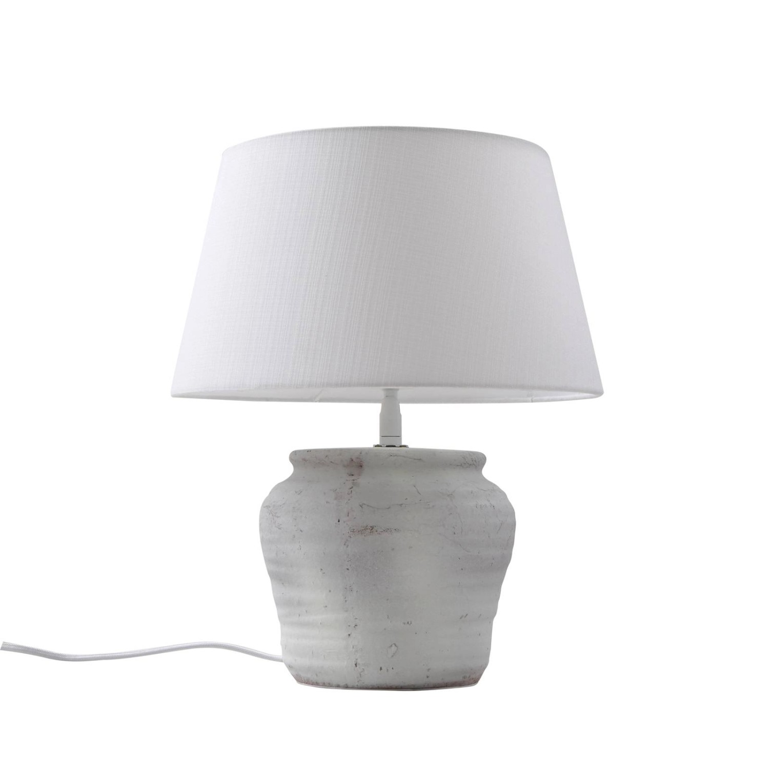 Lindby Tischlampe Aelith 10020394 Landhaus Vintage Rustikal in Weiß aus Textil 1-flammig E27 Wohnzimmerleuchte Lindby Tischlampe Aelith 10020394 Landhaus Vintage Rustikal in Weiß aus Textil 1-flammig E27 Wohnzimmerleuchte von LINDBY