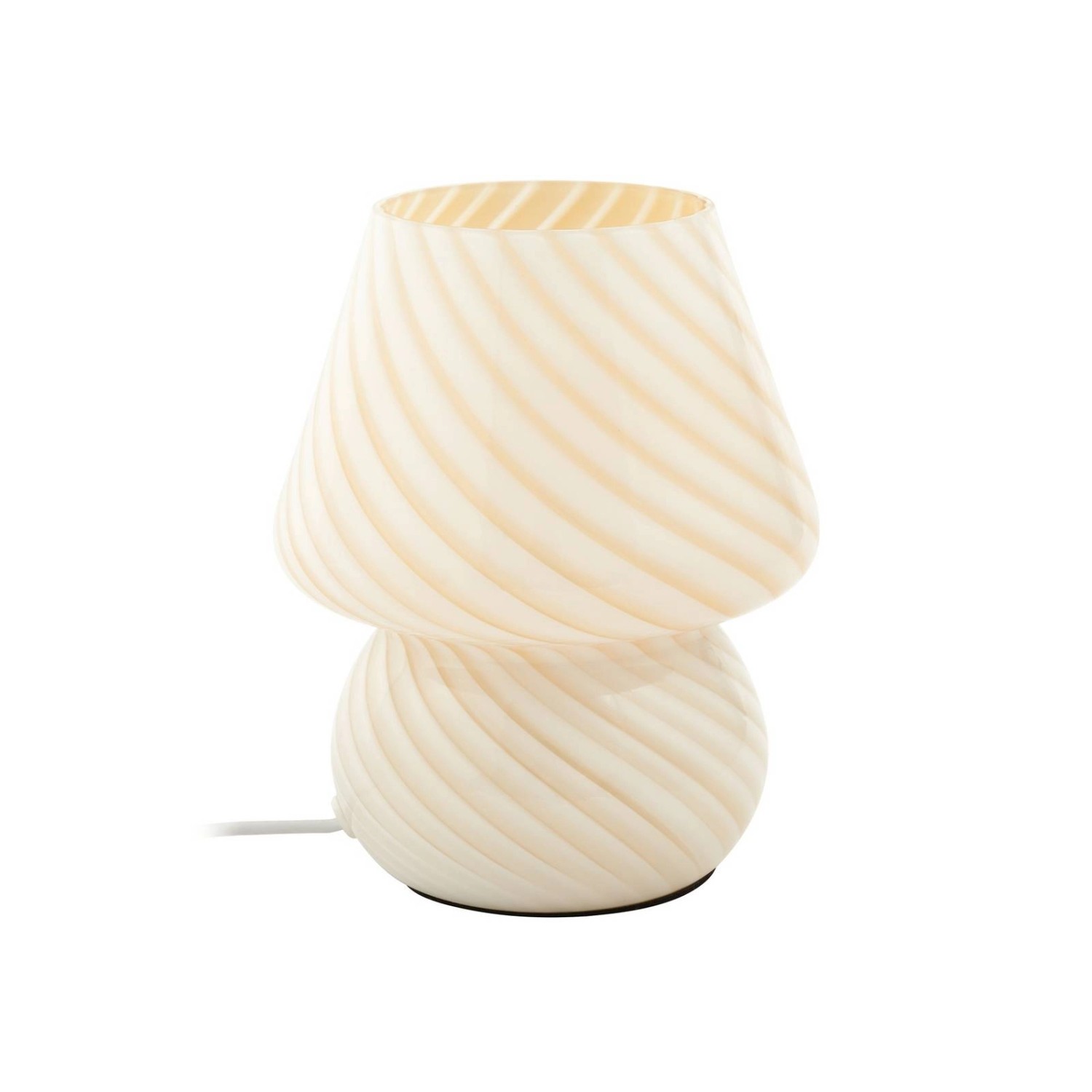 Lindby Tischlampe Andriana 10030679 Modern in Gelb aus Glas 1-flammig E14 Wohnzimmerleuchte von LINDBY