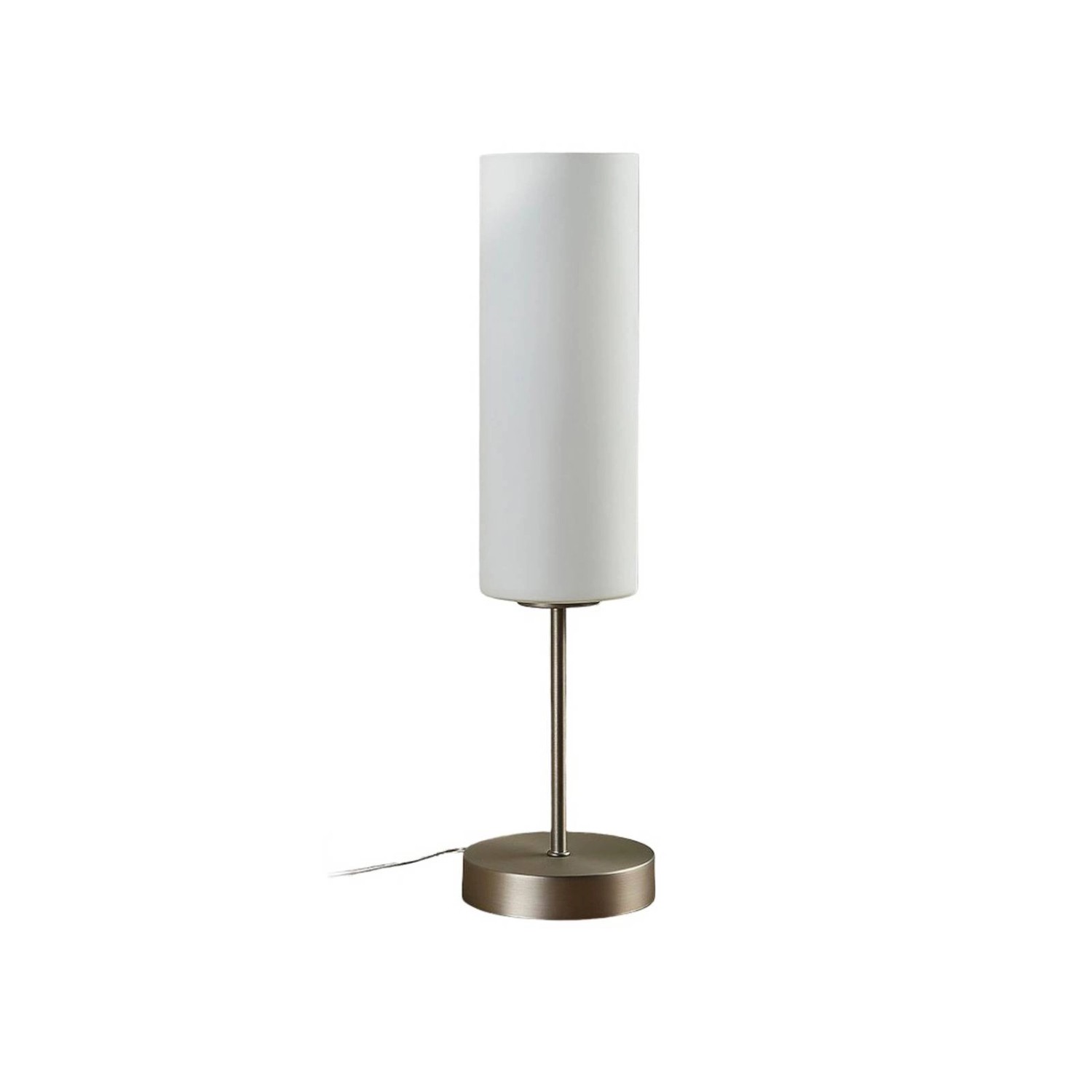 Lindby Tischlampe Felice 9624105 Modern in Weiß aus Glas 1-flammig E27 Wohnzimmerleuchte von LINDBY