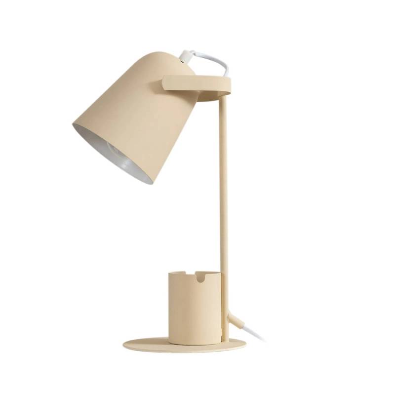Lindby Tischlampe Ilmar Modern in Creme aus Metall 1-flammig E27 Wohnzimmerleuchte Lindby Tischlampe Ilmar Modern in Creme aus Metall 1-flammig E27 Wohnzimmerleuchte von LINDBY