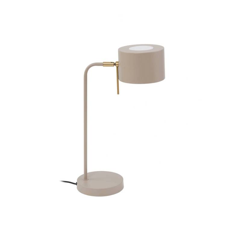 Lindby Tischlampe Kaida 10025808 Modern in Braun aus Metall 1-flammig E27 Wohnzimmerleuchte von LINDBY