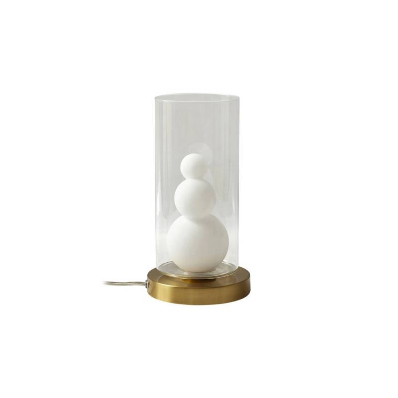 Lindby Tischlampe Kupla 10033039 Modern in Transparent aus Glas 1-flammig G9 Wohnzimmerleuchte von LINDBY