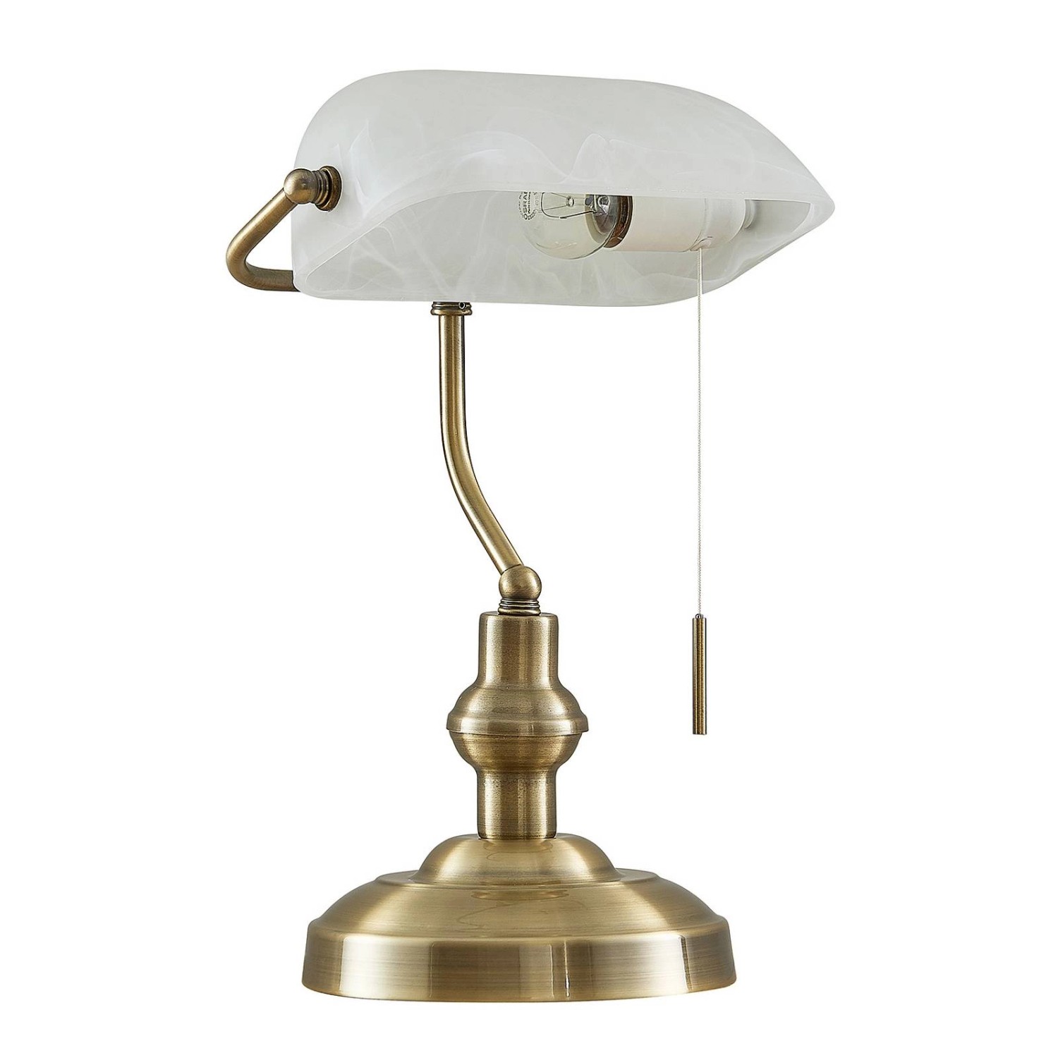 Lindby Tischlampe Profina 9627208 Retro Vintage Antik in Bronze aus Metall 1-flammig E27 Arbeitszimmerleuchte Lindby Tischlampe Profina 9627208 Retro Vintage Antik in Bronze aus Metall 1-flammig E27 Arbeitszimmerleuchte von LINDBY