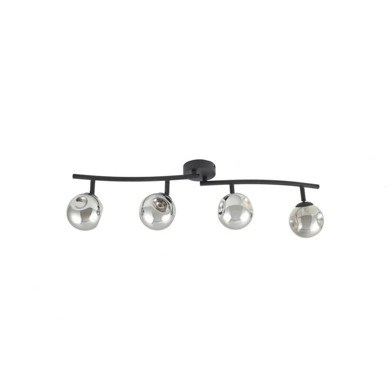 Lindby Valentina 10030731 Modern in Schwarz aus Metall 4-flammig G9 Wohnzimmerleuchte Lindby Valentina 10030731 Modern in Schwarz aus Metall 4-flammig G9 Wohnzimmerleuchte von LINDBY