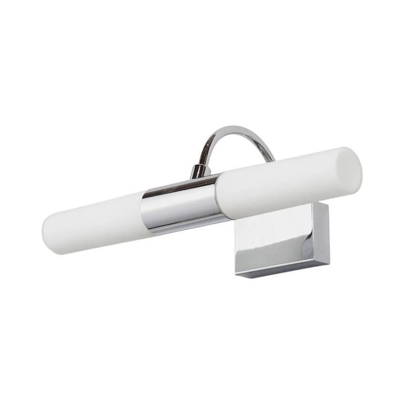 Lindby Wandleuchte Wandlampe Bad Devran 9641001 Spritzwassergeschützt Modern in Chrom aus Metall 2-flammig G9 Badezimmerleuchte von LINDBY