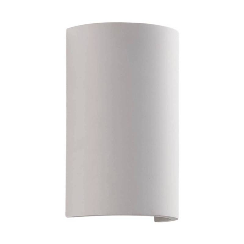 Lindby Wandleuchte Wandlampe Innen Colja 9621341 Modern in Weiß aus GipsTon 1-flammig G9 Wohnzimmerleuchte von LINDBY