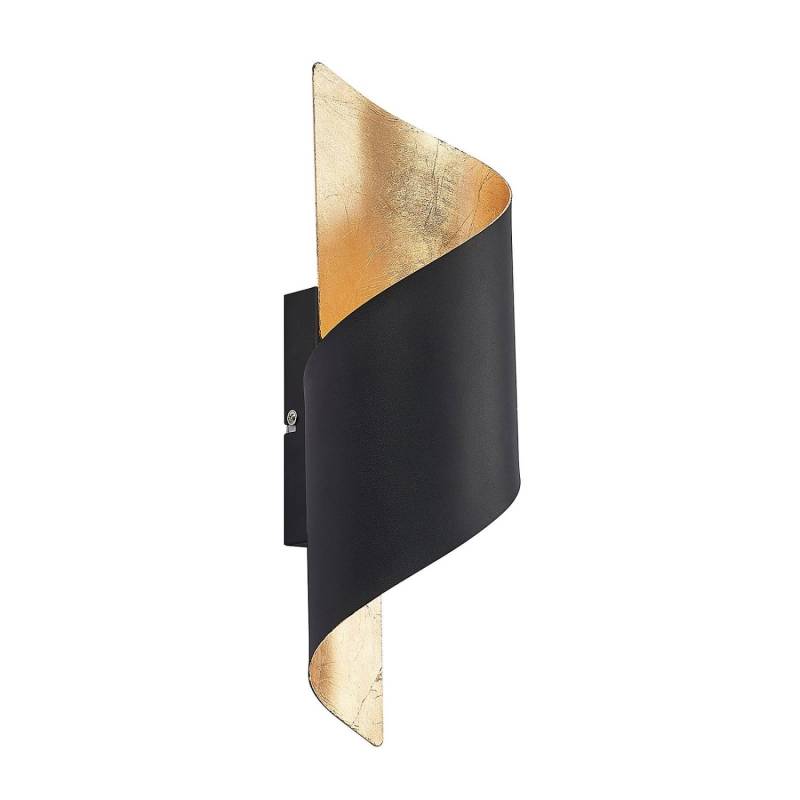 Lindby Wandleuchte Wandlampe Innen Desirio 9627631 Modern in Schwarz aus Metall 1-flammig E14 Wohnzimmerleuchte Lindby Wandleuchte Wandlampe Innen Desirio 9627631 Modern in Schwarz aus Metall 1-flammig E14 Wohnzimmerleuchte von LINDBY