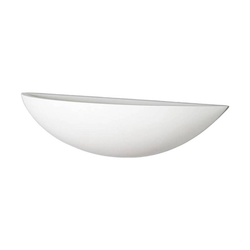 Lindby Wandleuchte Wandlampe Innen Guilia 9613059 Modern in Weiß aus GipsTon 1-flammig E27 Flurleuchte von LINDBY