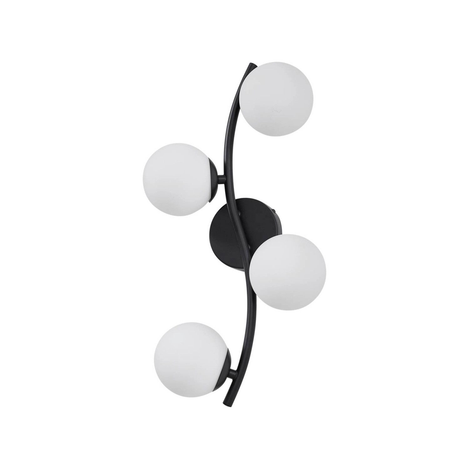 Lindby Wandleuchte Wandlampe Innen Josiana 10041901 Modern in Schwarz aus Glas 4-flammig G9 Wohnzimmerleuchte Lindby Wandleuchte Wandlampe Innen Josiana 10041901 Modern in Schwarz aus Glas 4-flammig G9 Wohnzimmerleuchte von LINDBY