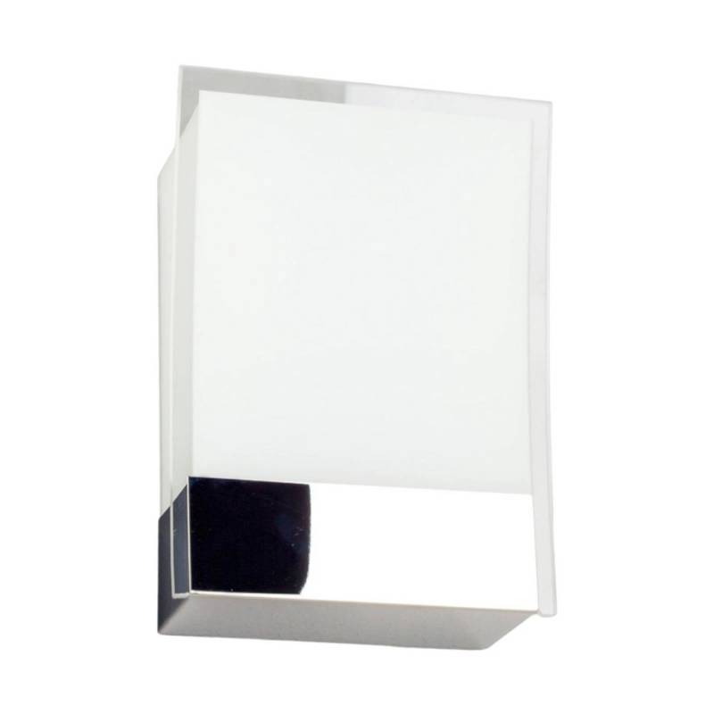 Lindby Wandleuchte Wandlampe Innen Malthe 9633020 Modern in Chrom aus Metall 2-flammig E27 Flurleuchte von LINDBY