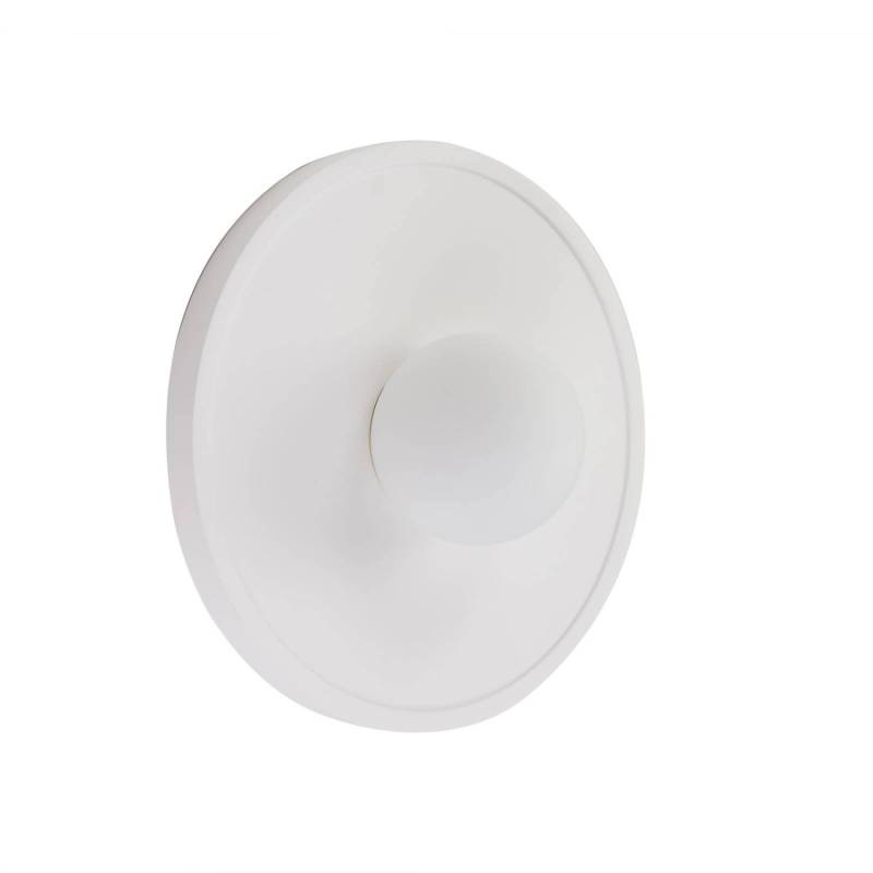 Lindby Wandleuchte Wandlampe Innen Nielson 10031096 Modern in Weiß aus GipsTon 1-flammig E27 Wohnzimmerleuchte von LINDBY