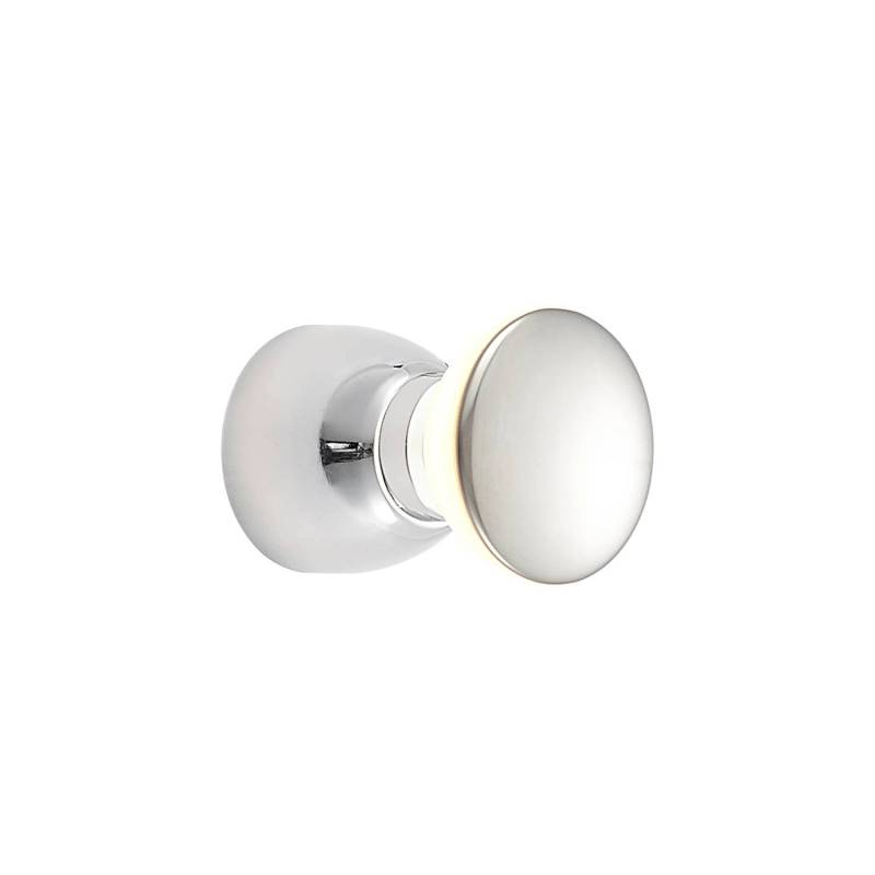 Lindby Wandleuchte Wandlampe Innen Sanscho 9950974 Modern in Chrom aus Metall 1-flammig GU10 Wohnzimmerleuchte von LINDBY
