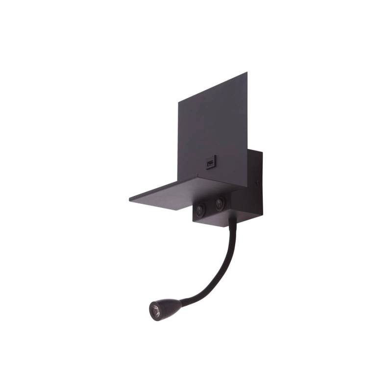 Lindby Wandleuchte Wandlampe Innen Thoridmit USB Anschluss Modern in Schwarz aus Metall 1-flammig G9 Wohnzimmerleuchte Lindby Wandleuchte Wandlampe Innen Thoridmit USB Anschluss Modern in Schwarz aus Metall 1-flammig G9 Wohnzimmerleuchte von LINDBY